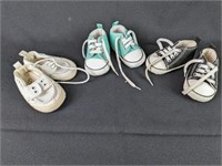 (3) Sz 1 shoes:[Riley Baby & more]Unisex