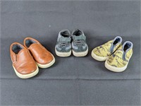(3) Sz 7 shoes:[Carter's & more] Boy