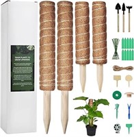 Keeobe Length Overall 42 Inch Moss Pole for Plants
