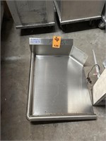 Stainless Steel Dish Table, NO LEGS