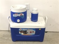Three-Piece Coleman and Igloo Cooler Group