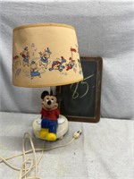 Mid century Mickey Mouse Lamp
