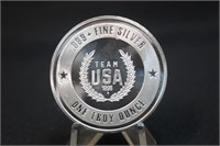 1oz .999 Pure Silver Olympic Coin