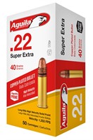 Aguila 1B220328 Super Extra High Velocity 22 LR 40