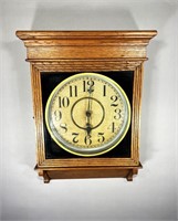 Sessions 8-Day Oak Case Wall Clock