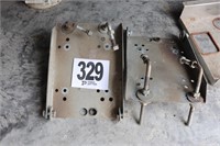 (2) Electric Motor Mounting Plates