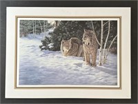 Joan Sharrock's "Lynx" Limited Edition Print