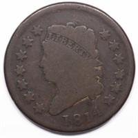 1814 Classic Head Large Cent LD