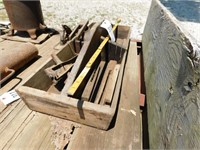 CARPENTERS BOX, HAND PLANE, AND CONTENTS