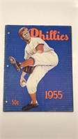 1955 Philadelphia Phillies Baseball Yearbook