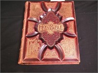 Leatherbound Holy Bible, Altemus edition, 1888