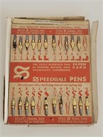 ANTIQUE SPEEDBALL TRILLE RESOVOIR PENS ADVERTISEME