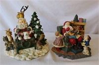 Santa Musical Figurines