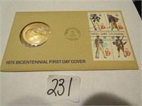 1975 BICENTENNIAL FIRST DAY COVER COMMEMORATIVE