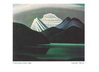 Lawren S. Harris (1885-1970) "Mountain And Lake"