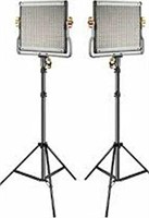 NEEWER BI-COLOR 480 LED 2-LIGHT KIT WITH STANDS