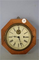JC Brown Wall Clock