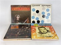 Selection of Vintage Vinyl Records