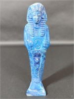 Blue Marbled Stone Pharaoh Figure