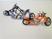 (3) Motorcycle Choppers