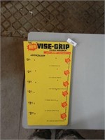 Vintage Vise Grip (DeWitt NE) Display Board