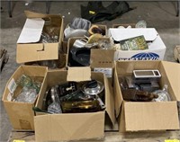 Pallet lot of many kitchen items including