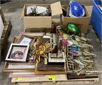 Pallet lot of household items including including