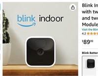 Blink Indoor – wireless, HD security camera