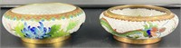 2 Vintage Chinese Cloisonne's