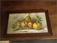 Early fruit picture framed
