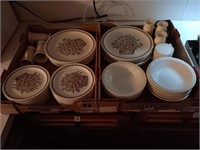 Roycroft stoneware dish set