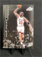 Michael Jordan Upper Deck Card #8 Black Diamond