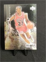 Michael Jordan Upper Deck Card #3 Black Diamond