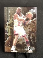 Michael Jordan Upper Deck Card #10 Black Diamond