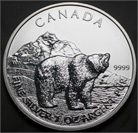 Canada $5 Wildlife 1oz Silver Bullion Series 2011