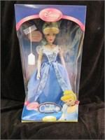 PORCELAIN DISNEY CINDERELLA DOLL IN BOX 18"