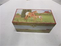 Very Nice Horse Jewelry Box -works