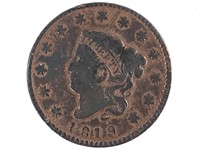 1819 Large Cent, Small Date