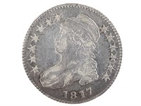 1817 Bust Half Dollar 181.7