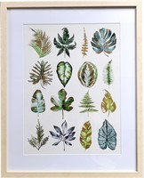 PROCIDA Botanical Print Wall Art 17x21 Inch