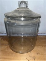8” x 8” glass jar with lid