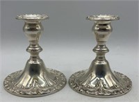 2 Gorham Sterling Candleholders