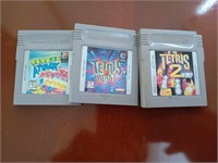 LOT OF 3 GAMEBOY GAMES