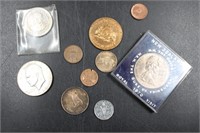 USA, CANADIAN, NEW ZELAND & COMMEMORATIVE COINS