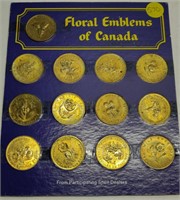 Floral Emblems of Canada Coin Set