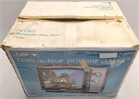 Vintage Canadian Tire 14" Portable Colour TV