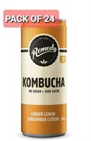 Remedy Raw Organic Kombucha Tea - Sparkling Live C