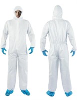 ($25) Hazmat Suits Disposable - Available in