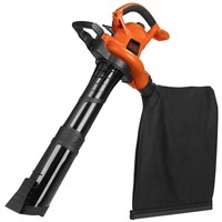 BLACK+DECKER 3-in-1 Electric Leaf Blower, Leaf