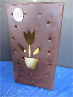 METAL CANDLE LUMINARY